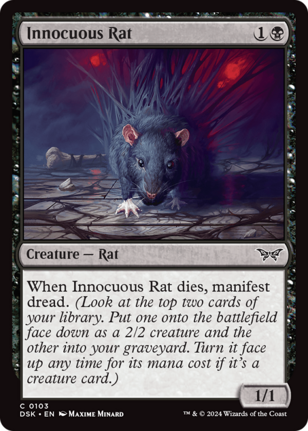 Innocuous Rat — Duskmourn: House of Horror