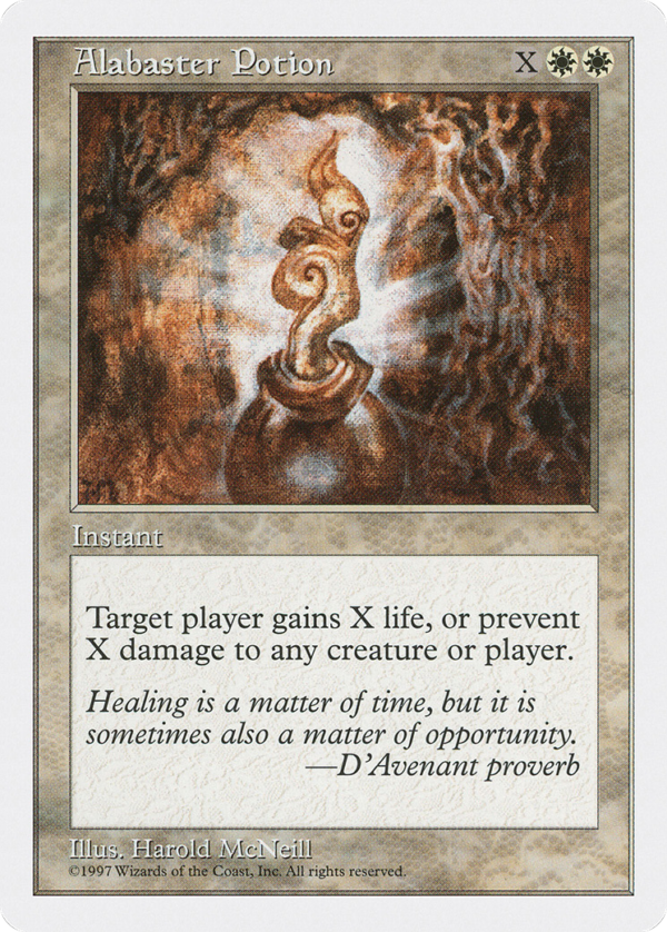 Alabaster Potion — Fifth Edition