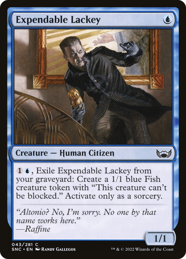 Expendable Lackey — Streets of New Capenna