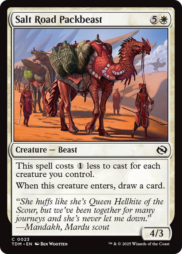 Salt Road Packbeast — Tarkir: Dragonstorm