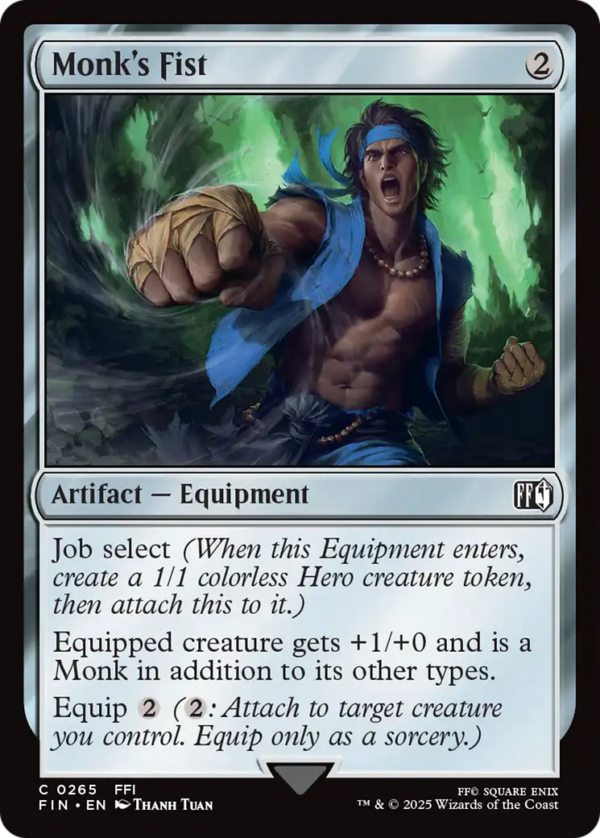 Monk's Fist — Final Fantasy (Foil)