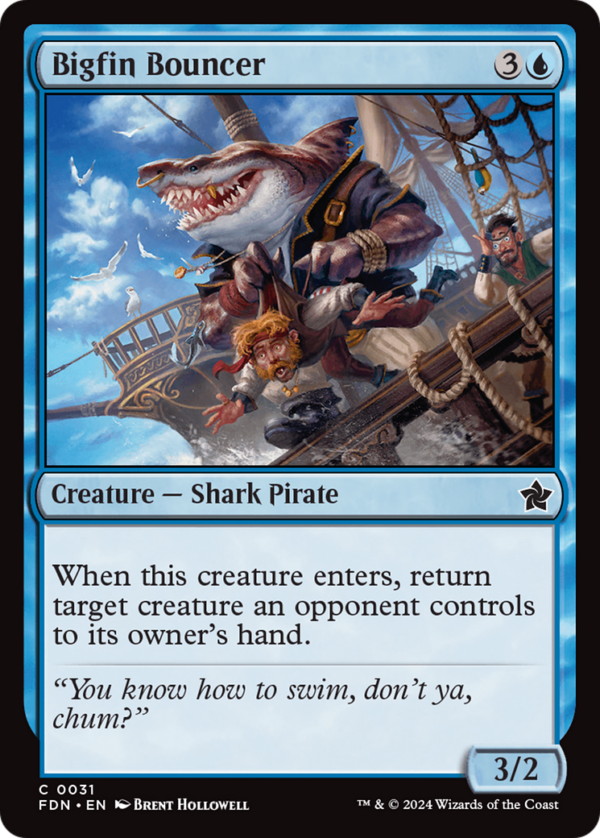 Bigfin Bouncer — Foundations