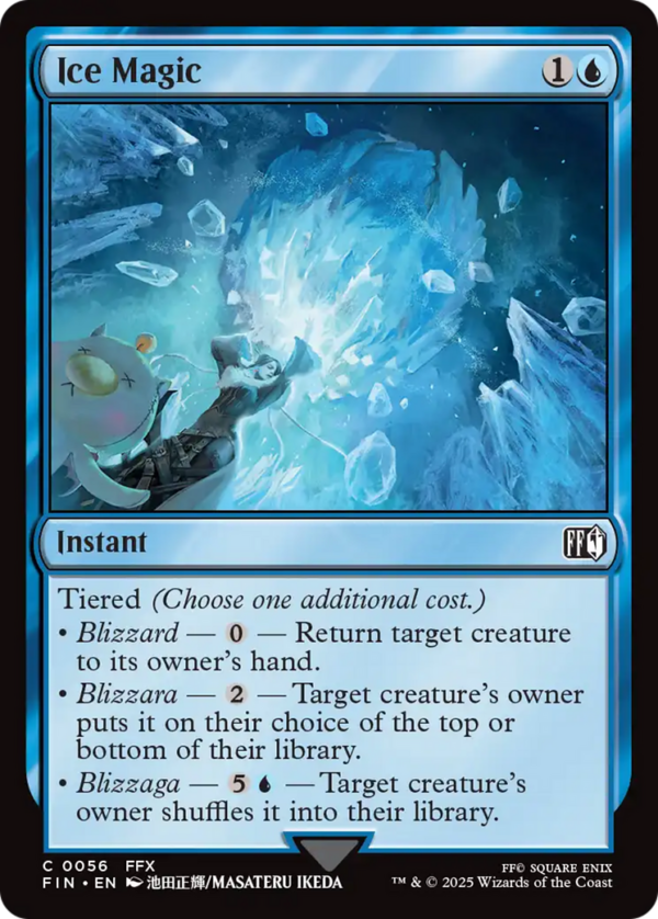 Ice Magic — Final Fantasy