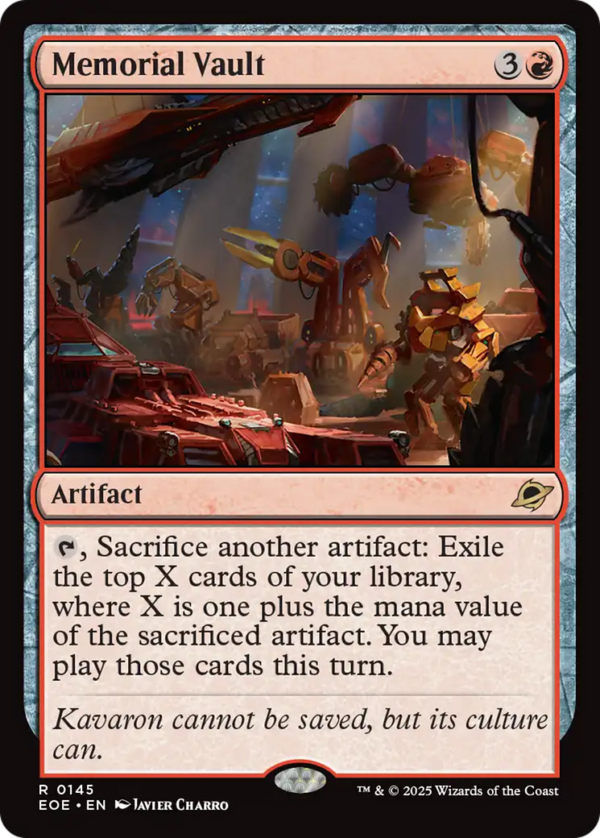 Memorial Vault — Edge of Eternities