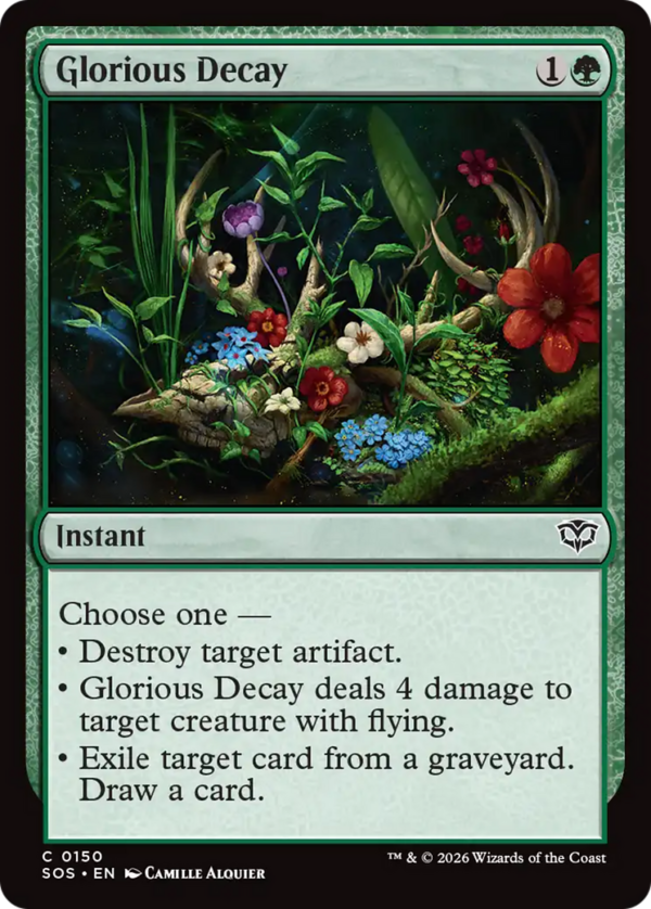 Glorious Decay — Secrets of Strixhaven