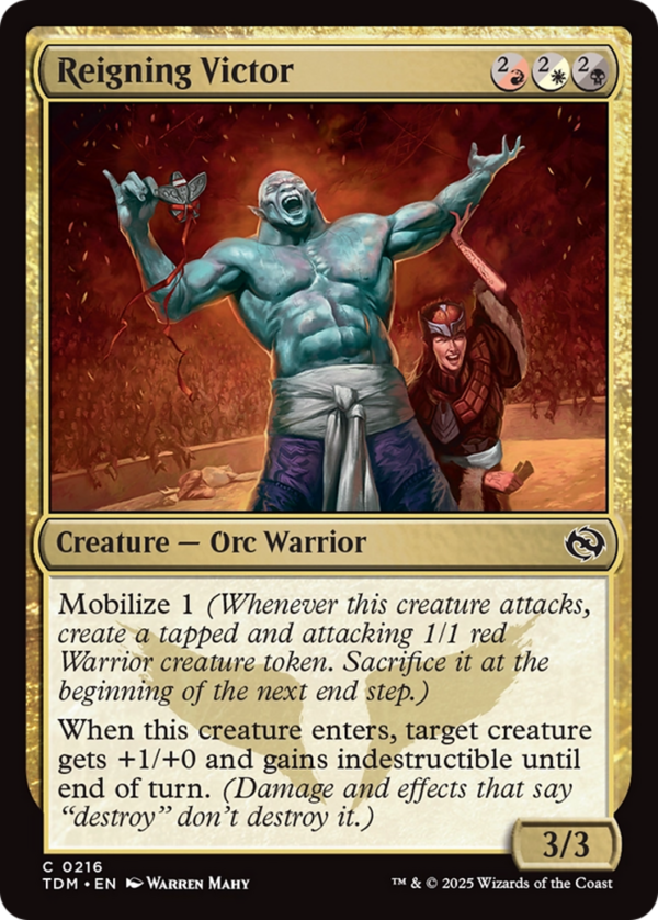 Reigning Victor — Tarkir: Dragonstorm