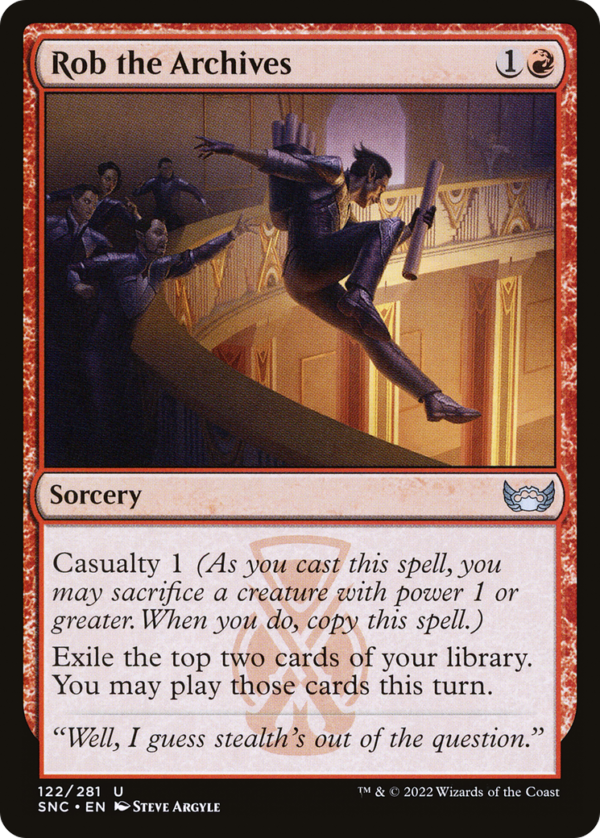 Rob the Archives — Streets of New Capenna
