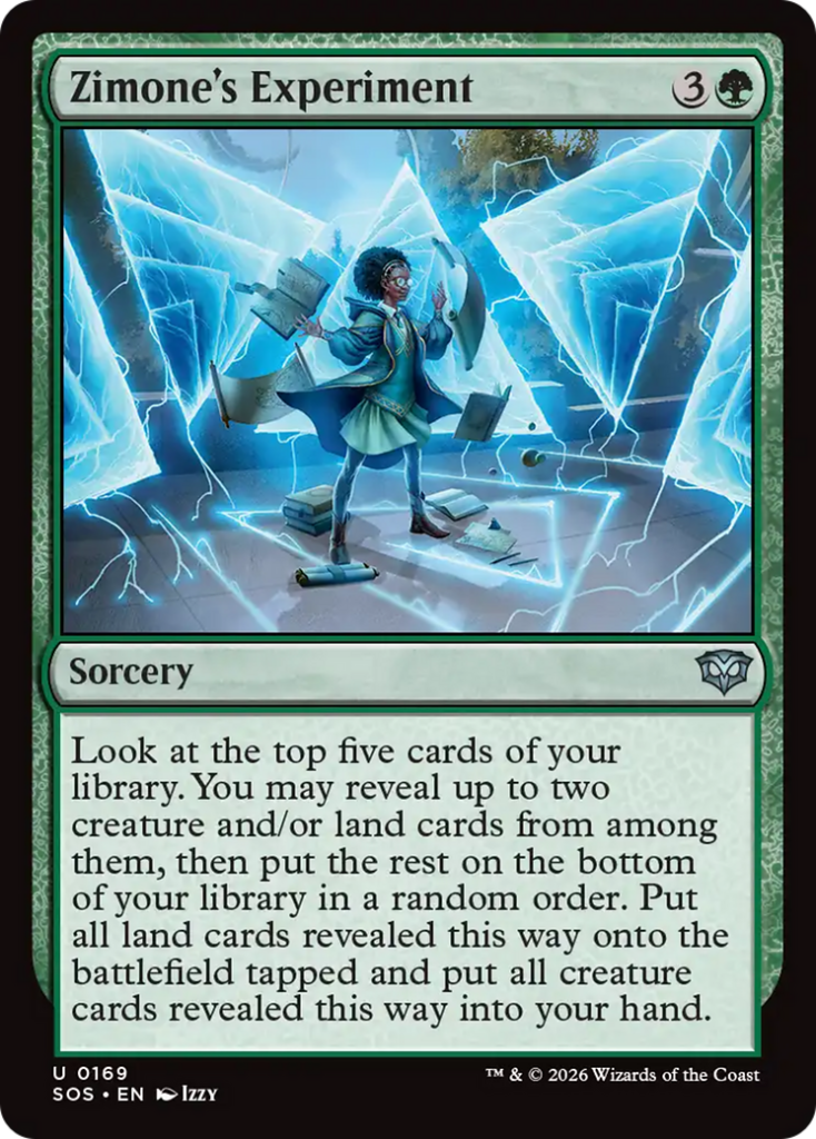 Zimone's Experiment — Secrets of Strixhaven