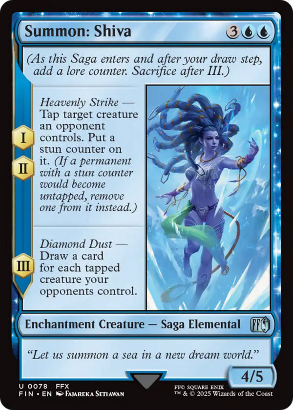 Summon: Shiva — Final Fantasy