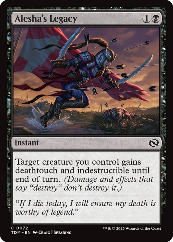 Alesha's Legacy — Tarkir: Dragonstorm