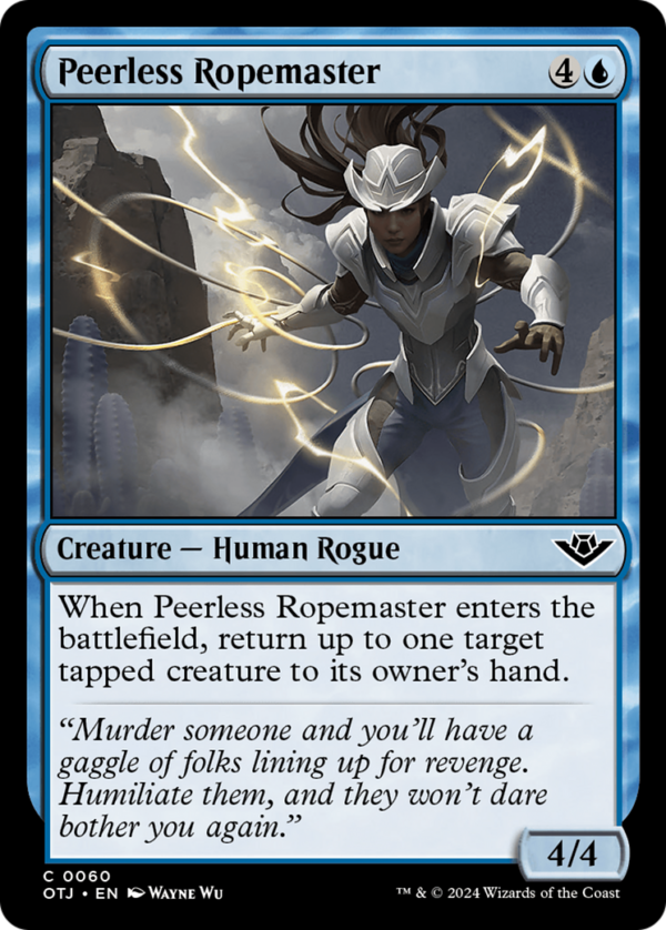 Peerless Ropemaster — Outlaws of Thunder Junction