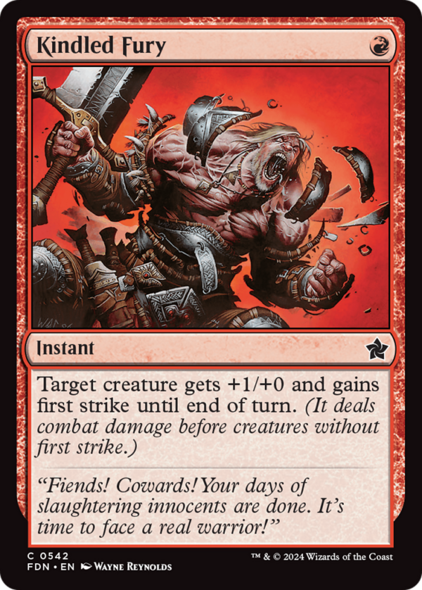 Kindled Fury — Foundations