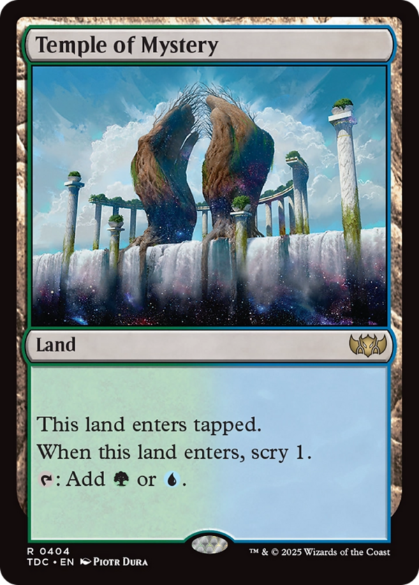 Temple of Mystery — Tarkir: Dragonstorm Commander