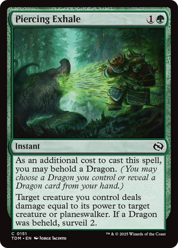 Piercing Exhale — Tarkir: Dragonstorm