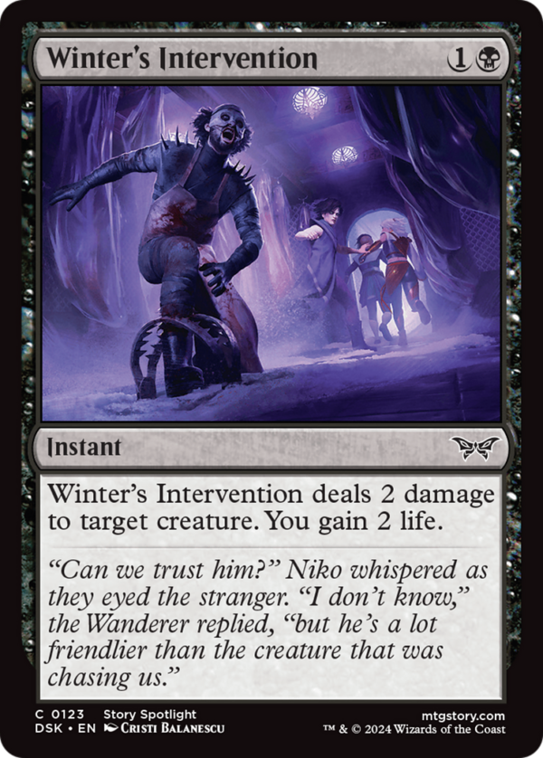 Winter's Intervention — Duskmourn: House of Horror