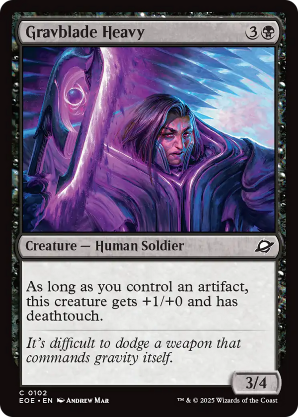 Gravblade Heavy — Edge of Eternities