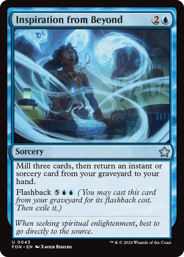 Inspiration from Beyond — Foundations