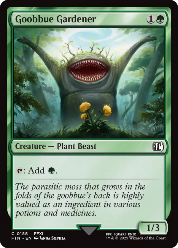 Goobbue Gardener — Final Fantasy