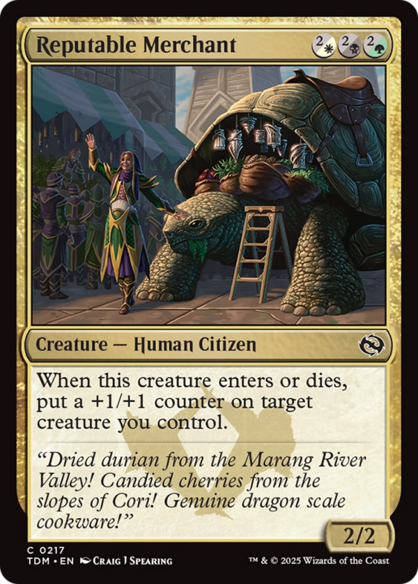 Reputable Merchant — Tarkir: Dragonstorm