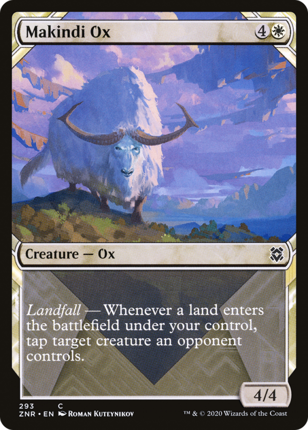 Makindi Ox — Zendikar Rising · Showcase