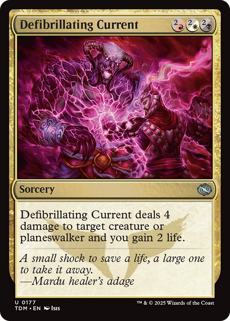 Defibrillating Current — Tarkir: Dragonstorm