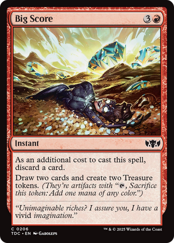 Big Score — Tarkir: Dragonstorm Commander
