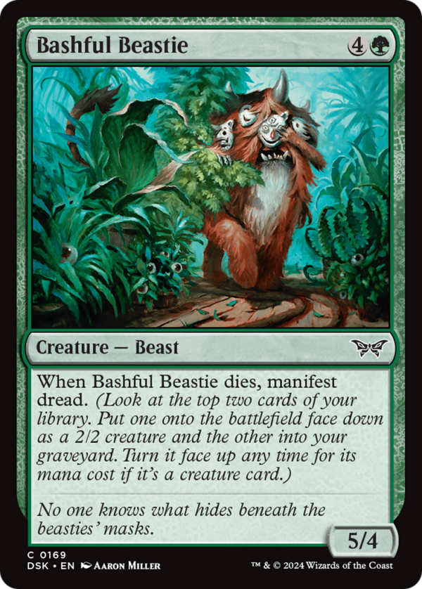 Bashful Beastie — Duskmourn: House of Horror
