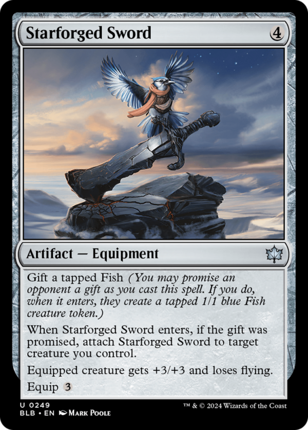 Starforged Sword — Bloomburrow