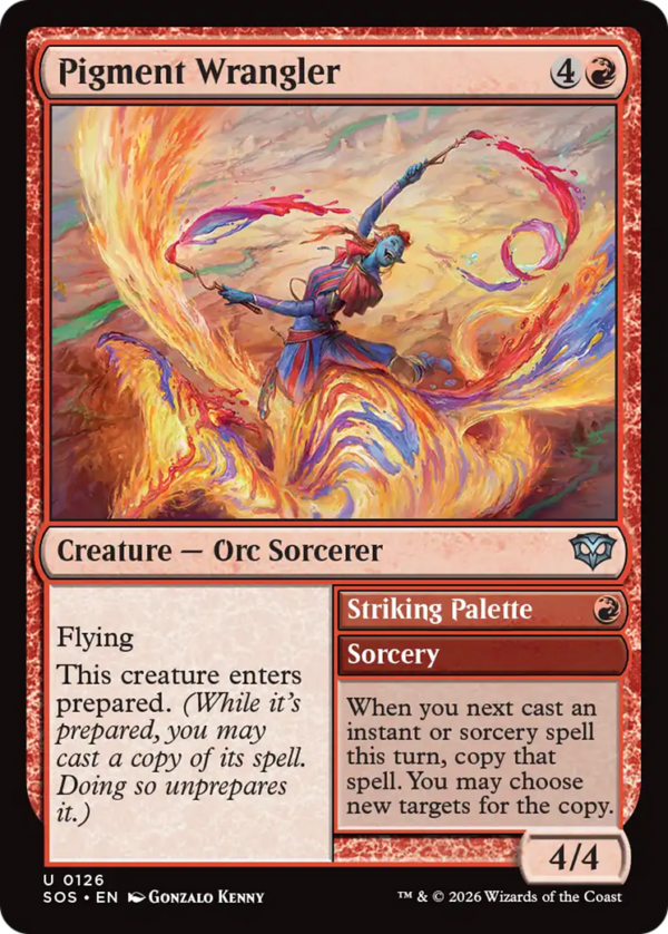 Pigment Wrangler // Striking Palette — Secrets of Strixhaven
