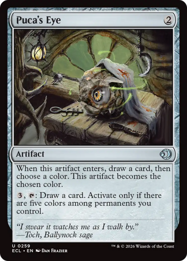 Puca's Eye — Lorwyn Eclipsed (Foil)