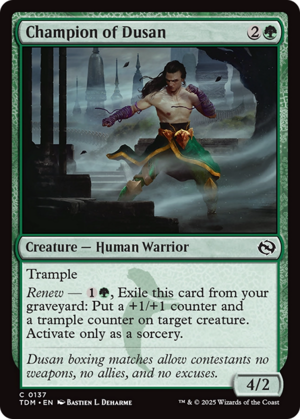Champion of Dusan — Tarkir: Dragonstorm