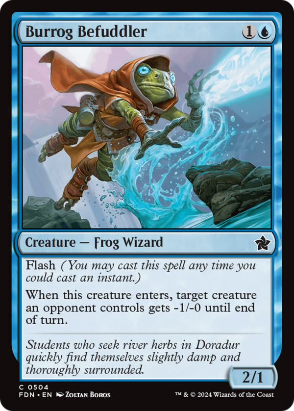 Burrog Befuddler — Foundations