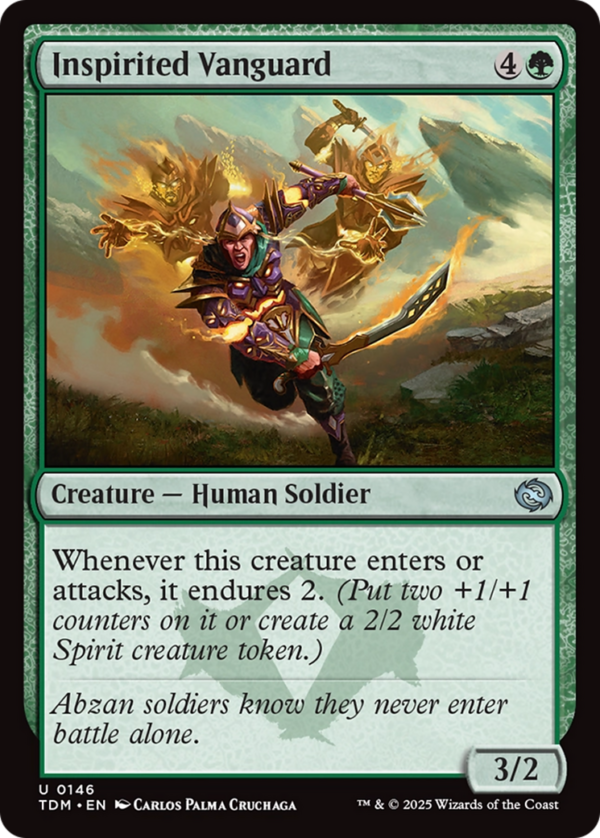 Inspirited Vanguard — Tarkir: Dragonstorm
