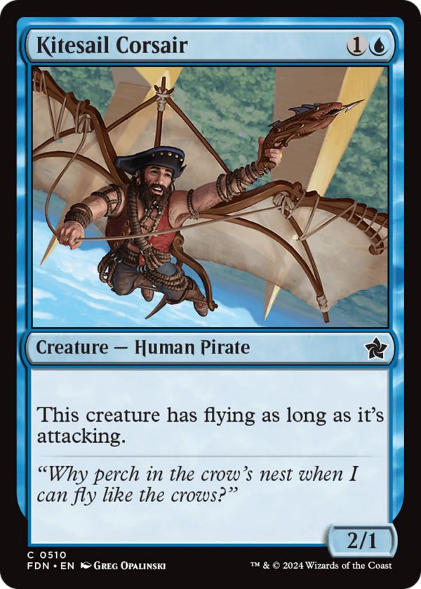 Kitesail Corsair — Foundations