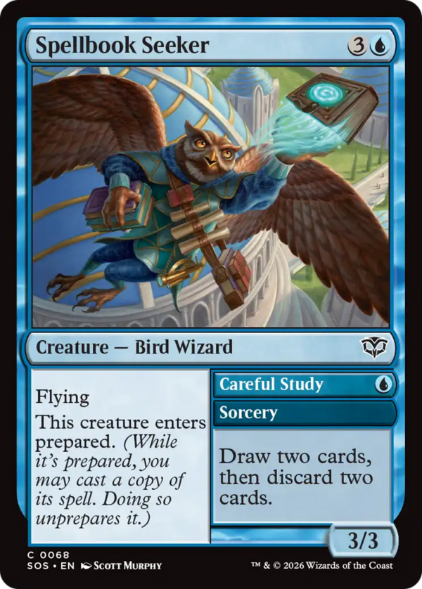 Spellbook Seeker // Careful Study — Secrets of Strixhaven