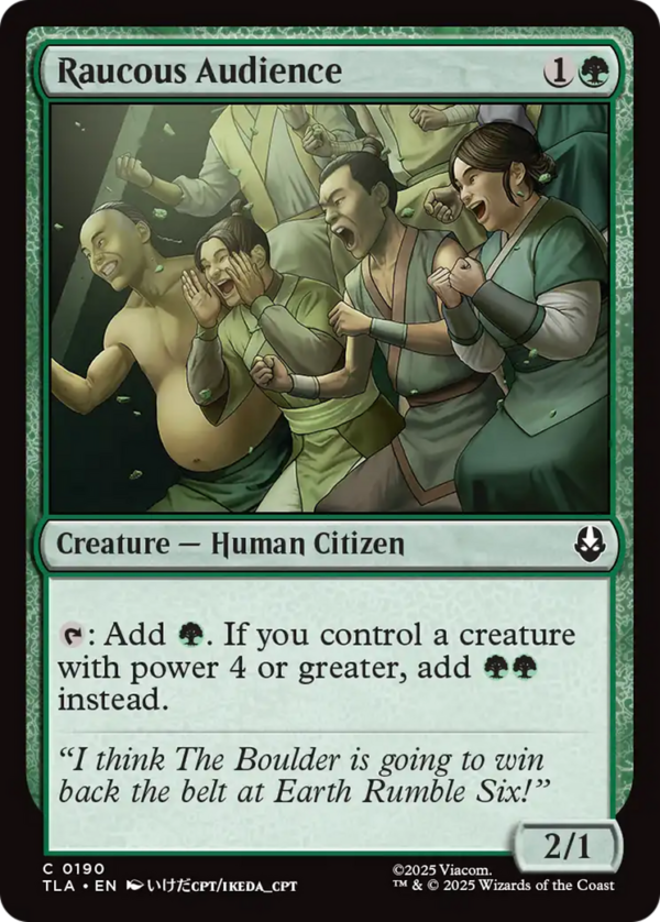 Raucous Audience — Avatar: The Last Airbender
