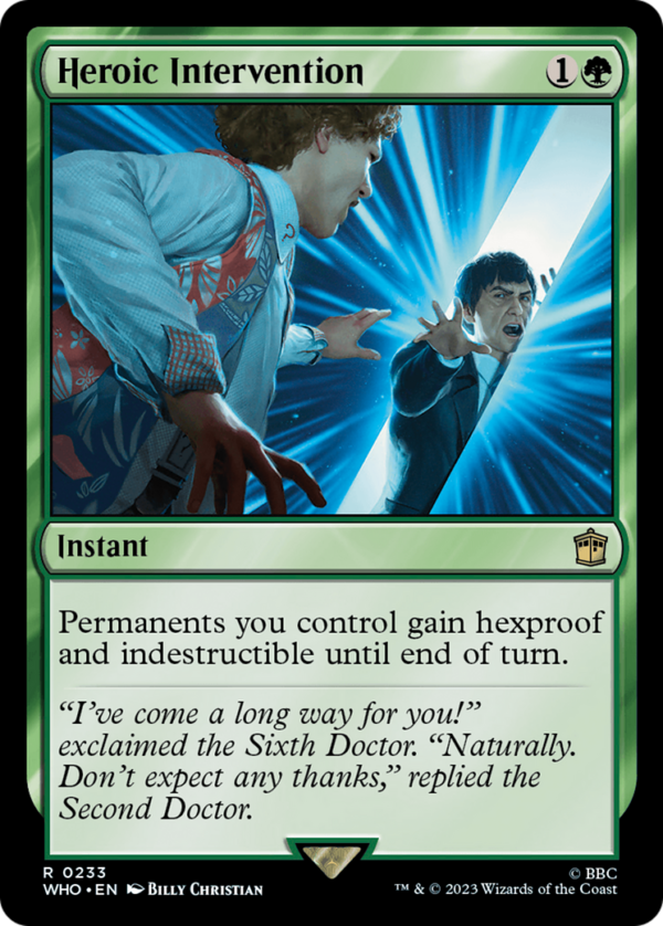 Heroic Intervention — Doctor Who