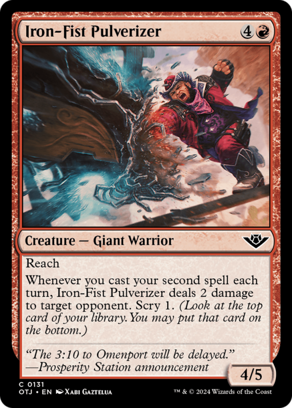 Iron-Fist Pulverizer — Outlaws of Thunder Junction