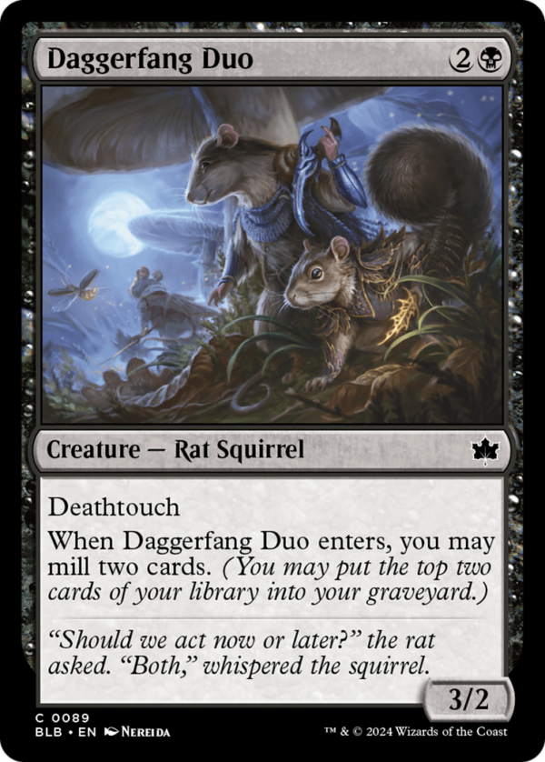 Daggerfang Duo — Bloomburrow