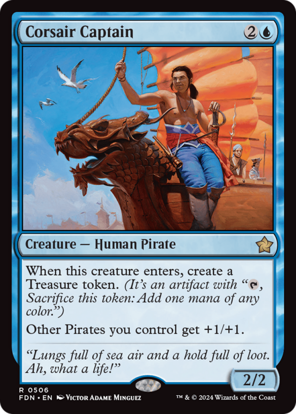 Corsair Captain — Foundations