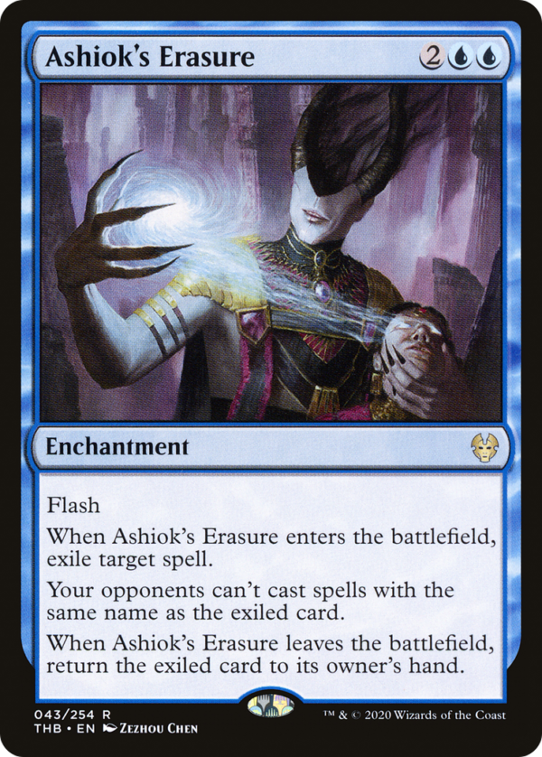 Ashiok's Erasure — Theros Beyond Death