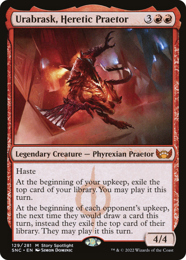 Urabrask, Heretic Praetor — Streets of New Capenna