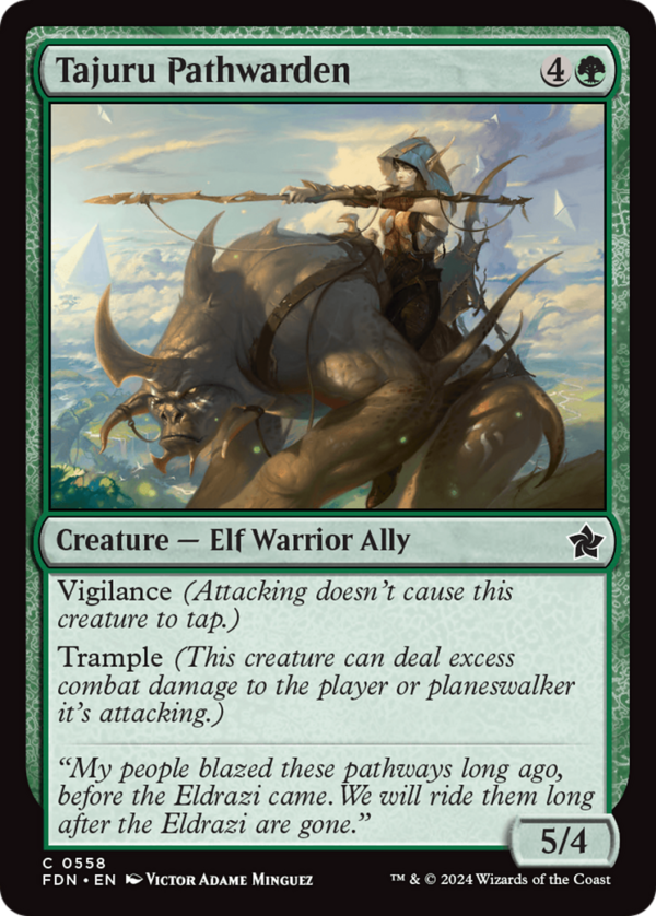 Tajuru Pathwarden — Foundations