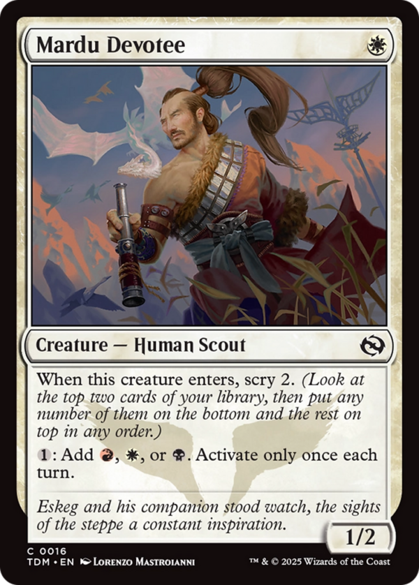 Mardu Devotee — Tarkir: Dragonstorm