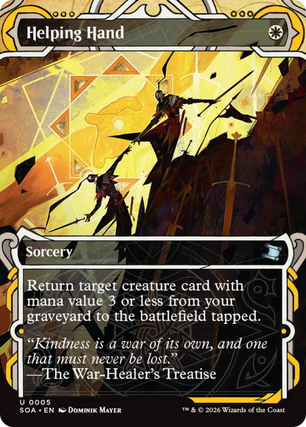 Helping Hand — Secrets of Strixhaven Mystical Archive · Borderless