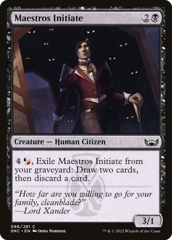 Maestros Initiate — Streets of New Capenna