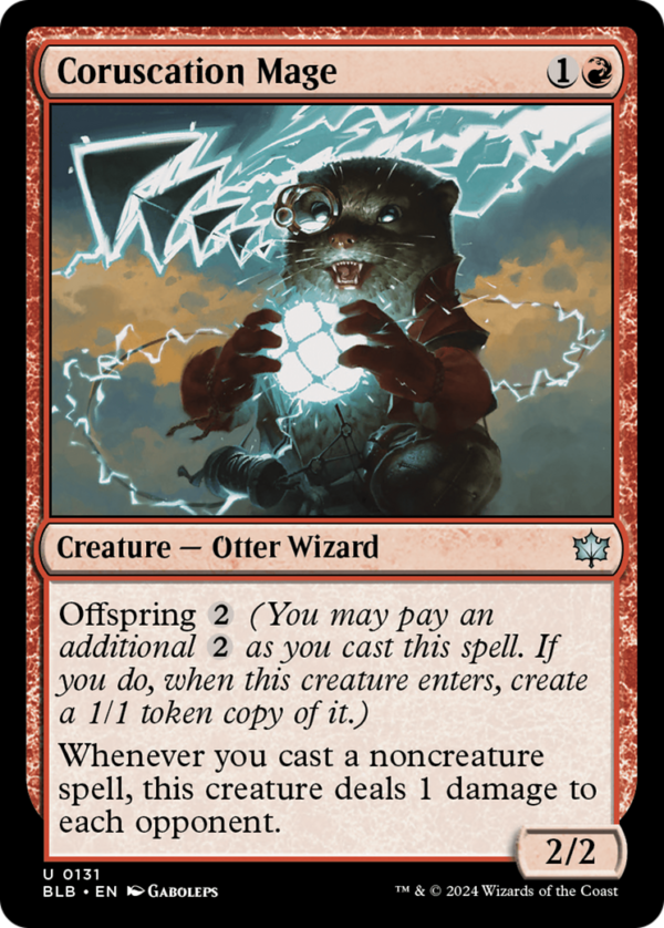 Coruscation Mage — Bloomburrow