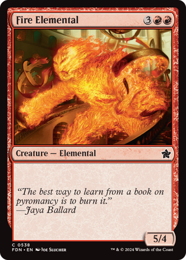 Fire Elemental — Foundations