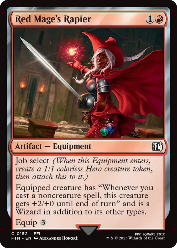 Red Mage's Rapier — Final Fantasy