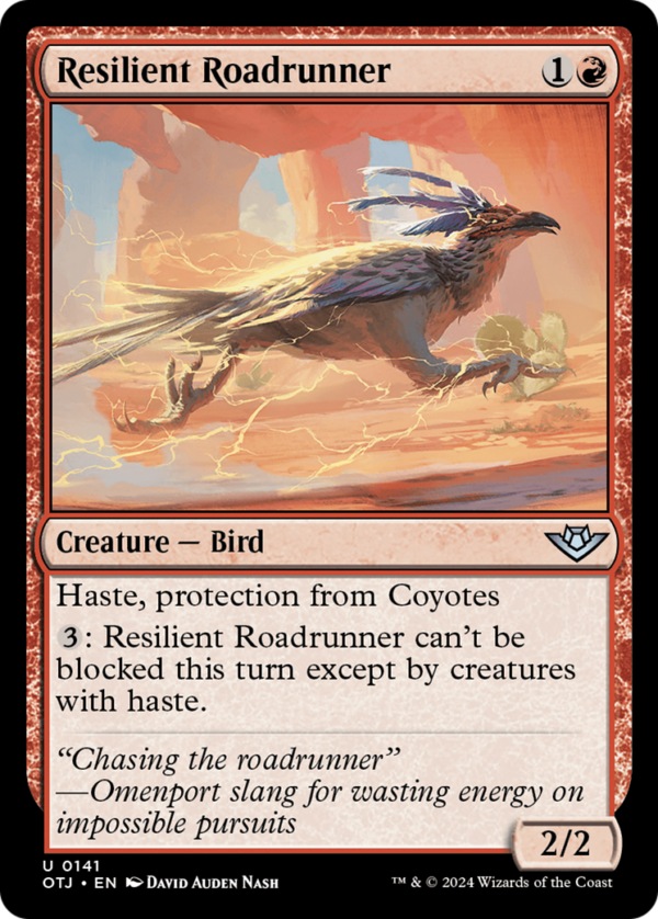 Resilient Roadrunner — Outlaws of Thunder Junction